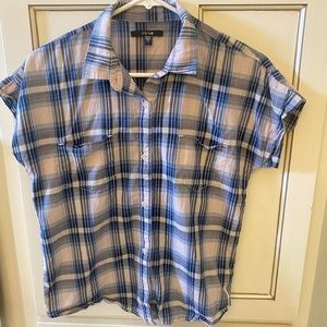 Joe’s plaid shirt. Small.